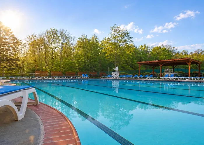 Pocono Retreat Family Home With Hot Tub Deck Sunroom Outdoor Pool Big Bass Lake Larsen Lake Gouldsboro Clifton Township